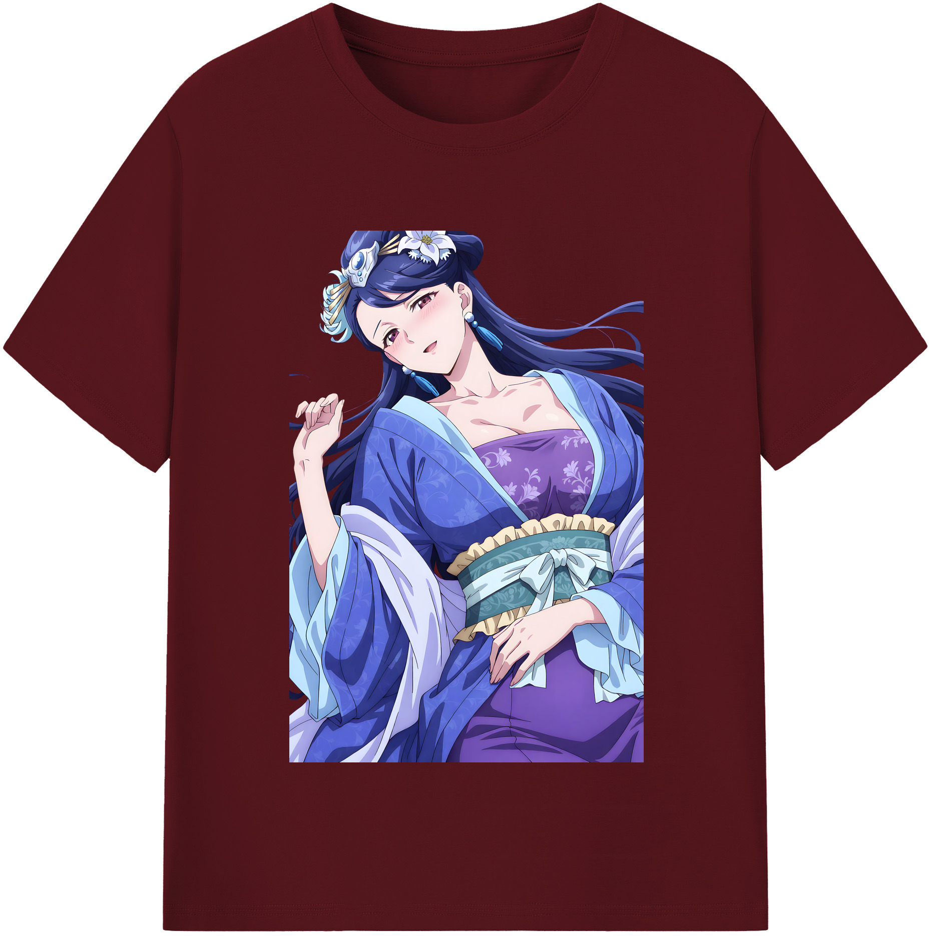 （画像用） 薬屋のひとりごと The Apothecary Diaries 綿100％半袖Tシャツ（フロントプリント）